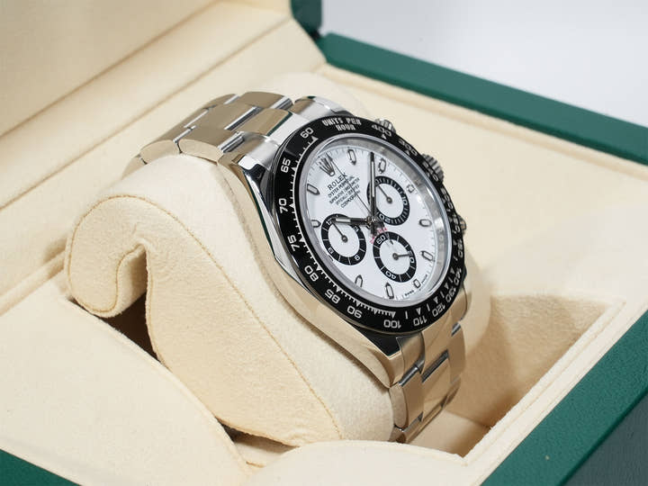 Pre-owned Rolex Daytona Ref. 116500LN Stainless Steel White Dial x8d8ka5c