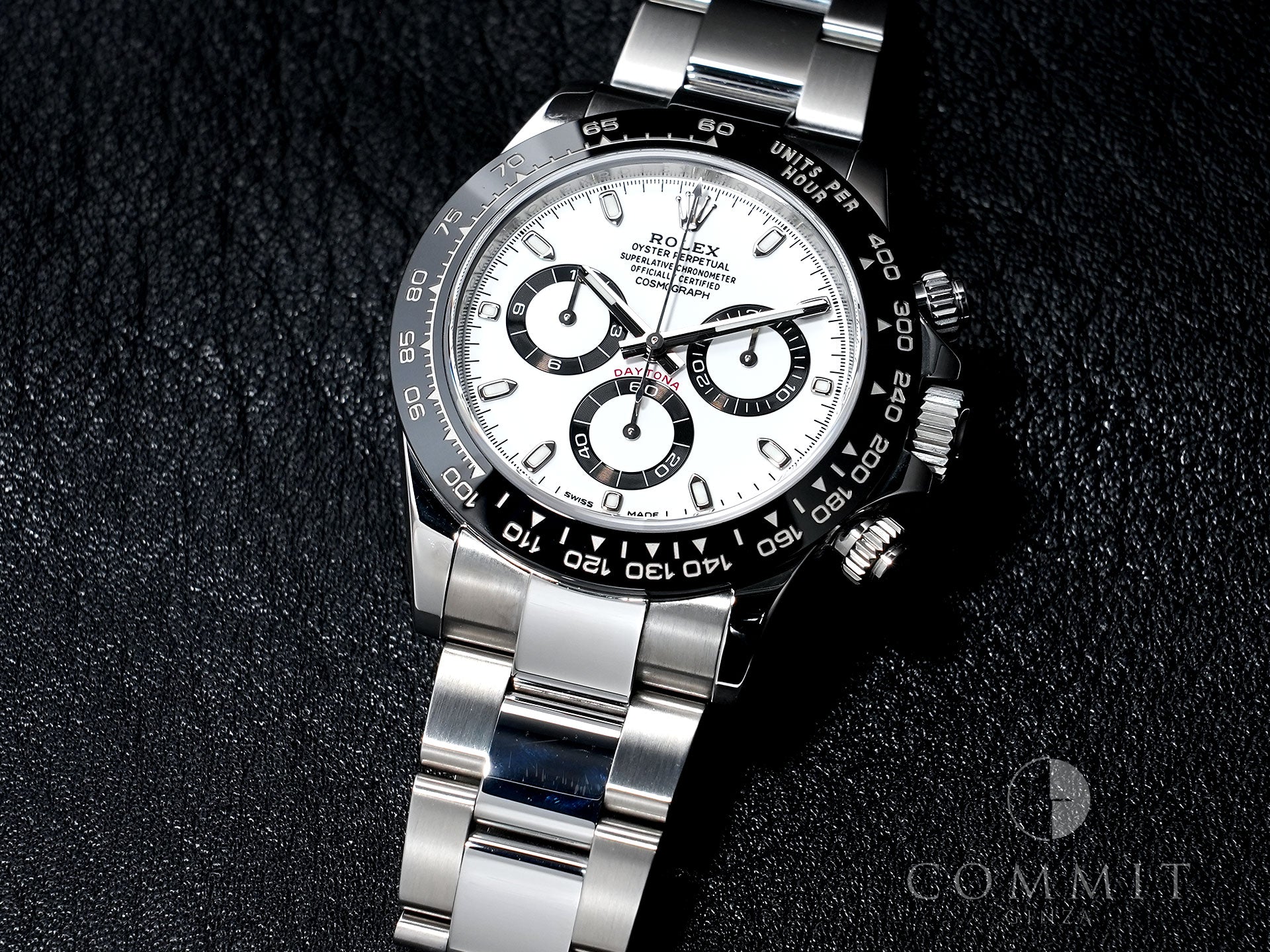 Pre-owned Rolex Daytona Ref. 116500LN Stainless Steel White Dial x8d8ka5c
