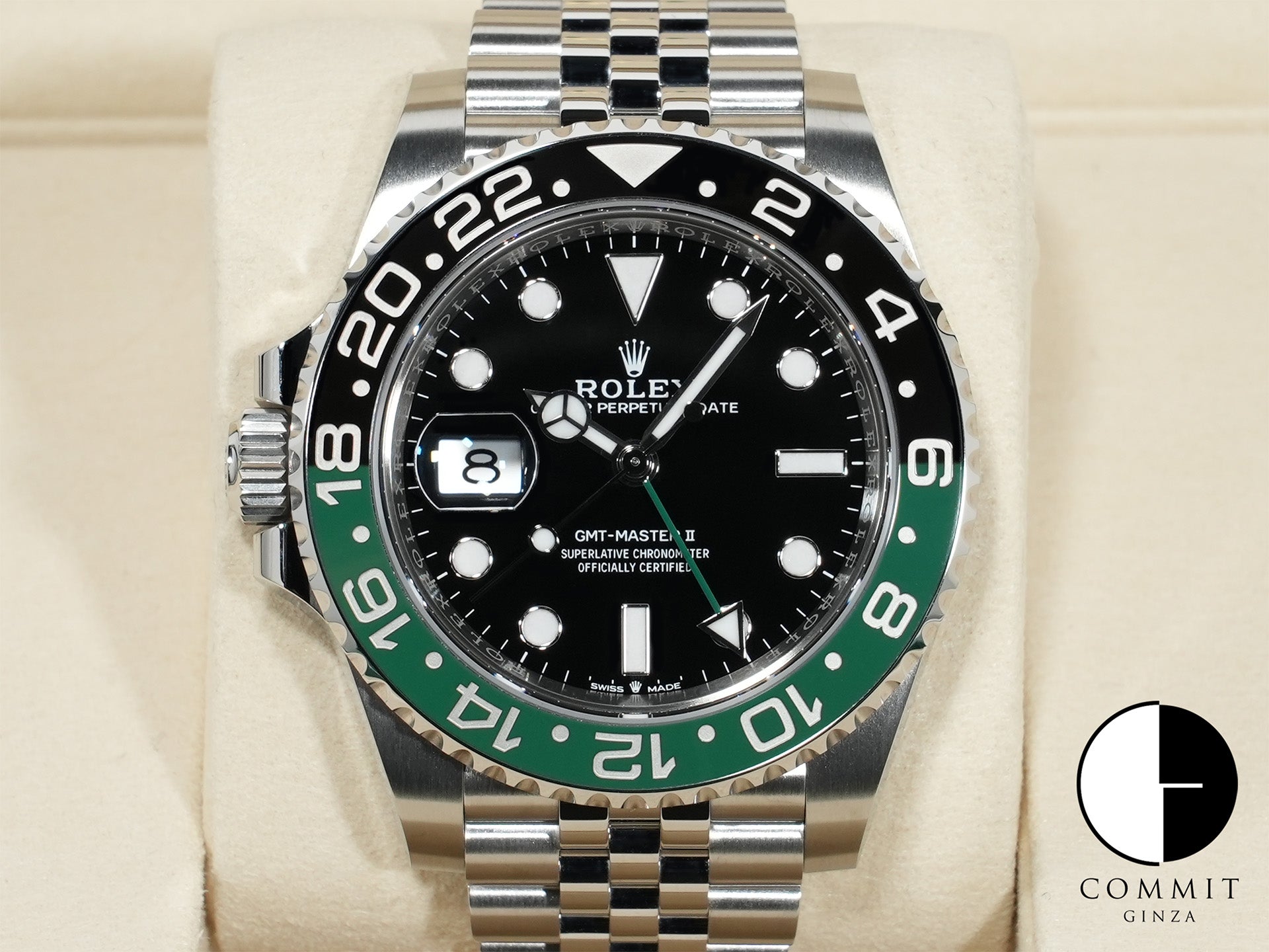 ロレックス GMTマスターII Ref.126720VTNR ステンレススチール ブラック文字盤 ジュビリーブレスレット 未使用 9wtxxsm9