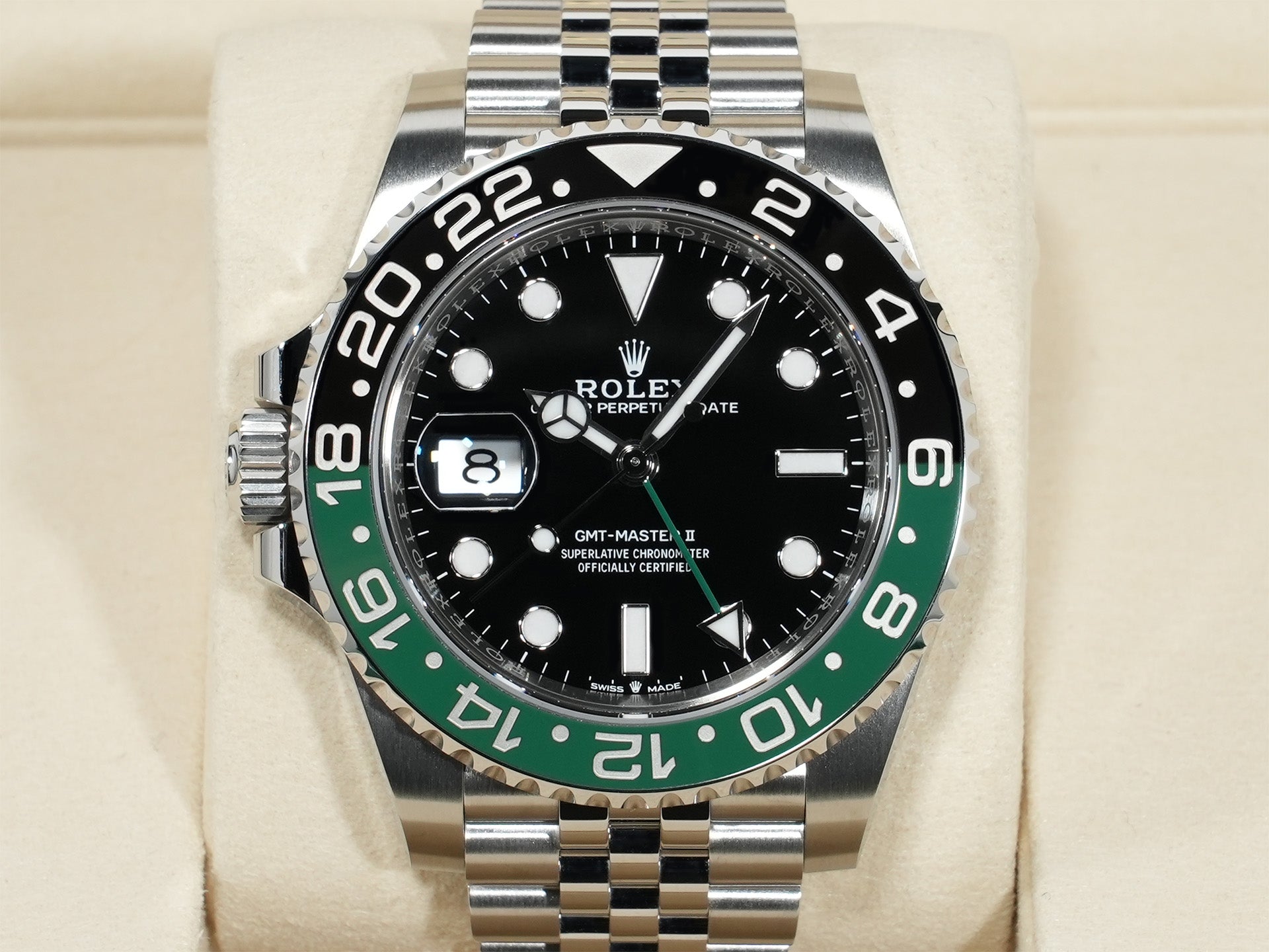 ロレックス GMTマスターII Ref.126720VTNR ステンレススチール ブラック文字盤 ジュビリーブレスレット 未使用 9wtxxsm9