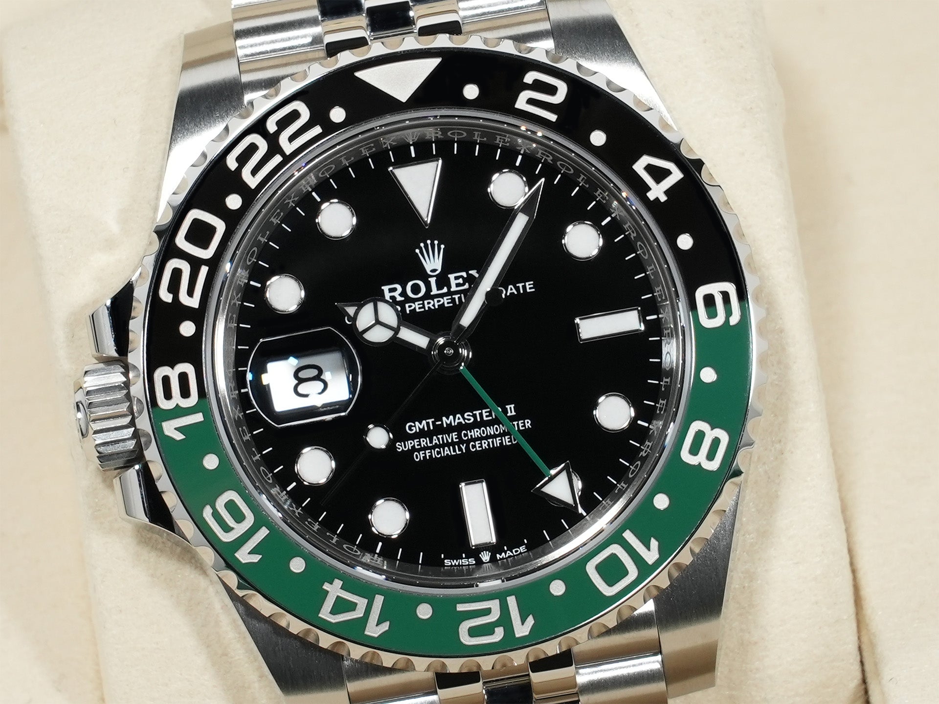ロレックス GMTマスターII Ref.126720VTNR ステンレススチール ブラック文字盤 ジュビリーブレスレット 未使用 9wtxxsm9