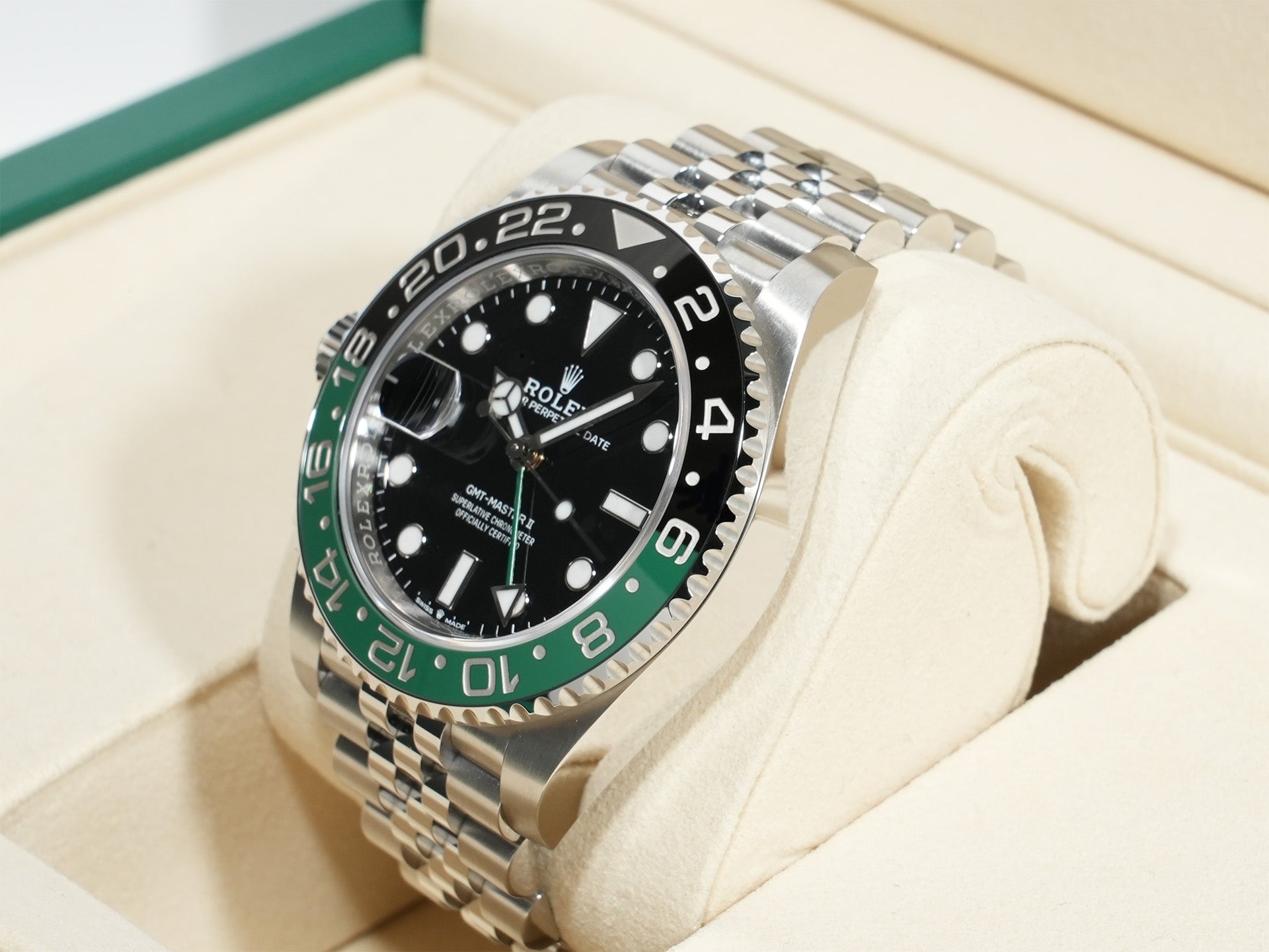 ロレックス GMTマスターII Ref.126720VTNR ステンレススチール ブラック文字盤 ジュビリーブレスレット 未使用 9wtxxsm9