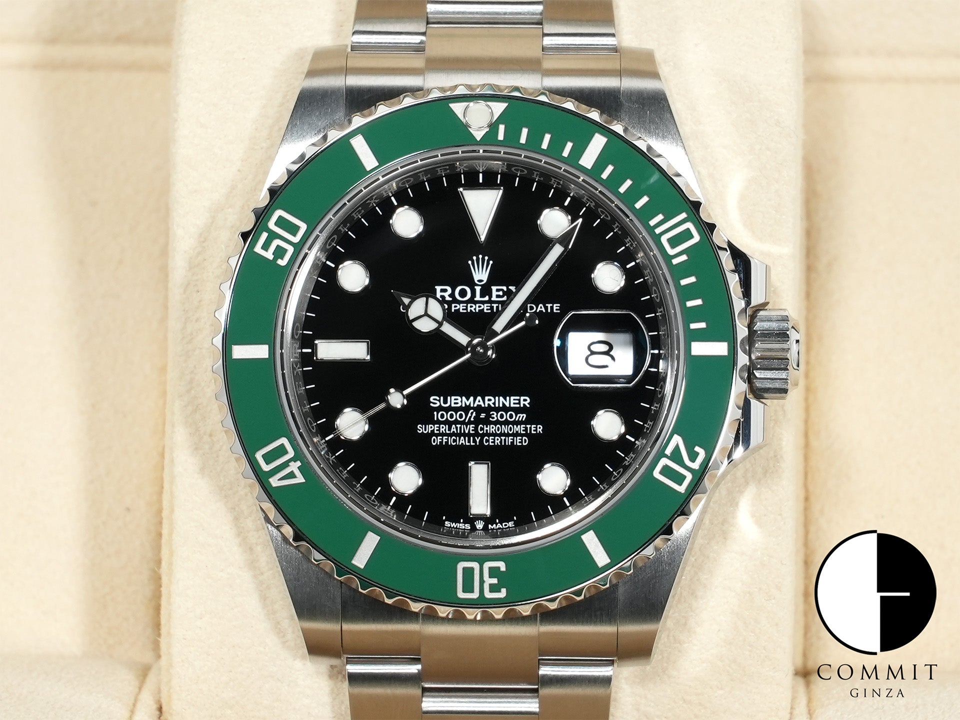 ロレックス サブマリーナー デイト Ref.126610LV ステンレススチール ブラック文字盤 美品 4gw83m65