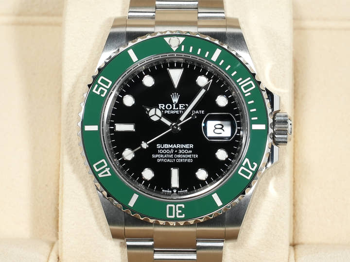 ロレックス サブマリーナー デイト Ref.126610LV ステンレススチール ブラック文字盤 美品 4gw83m65