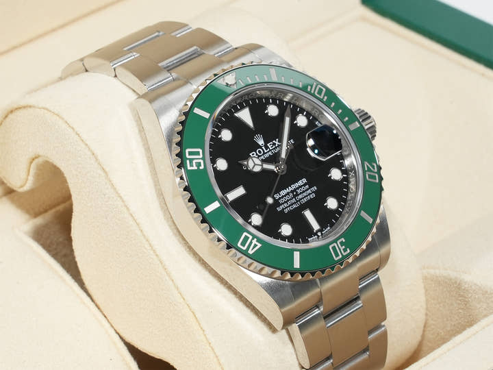 ロレックス サブマリーナー デイト Ref.126610LV ステンレススチール ブラック文字盤 美品 4gw83m65