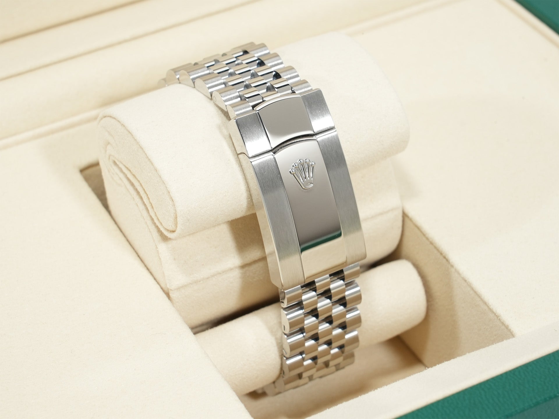 ロレックス デイトジャスト36 Ref.126234 ステンレススチール/ホワイトゴールド ミントグリーン文字盤 ジュビリーブレスレット 未使用 syqphj6d