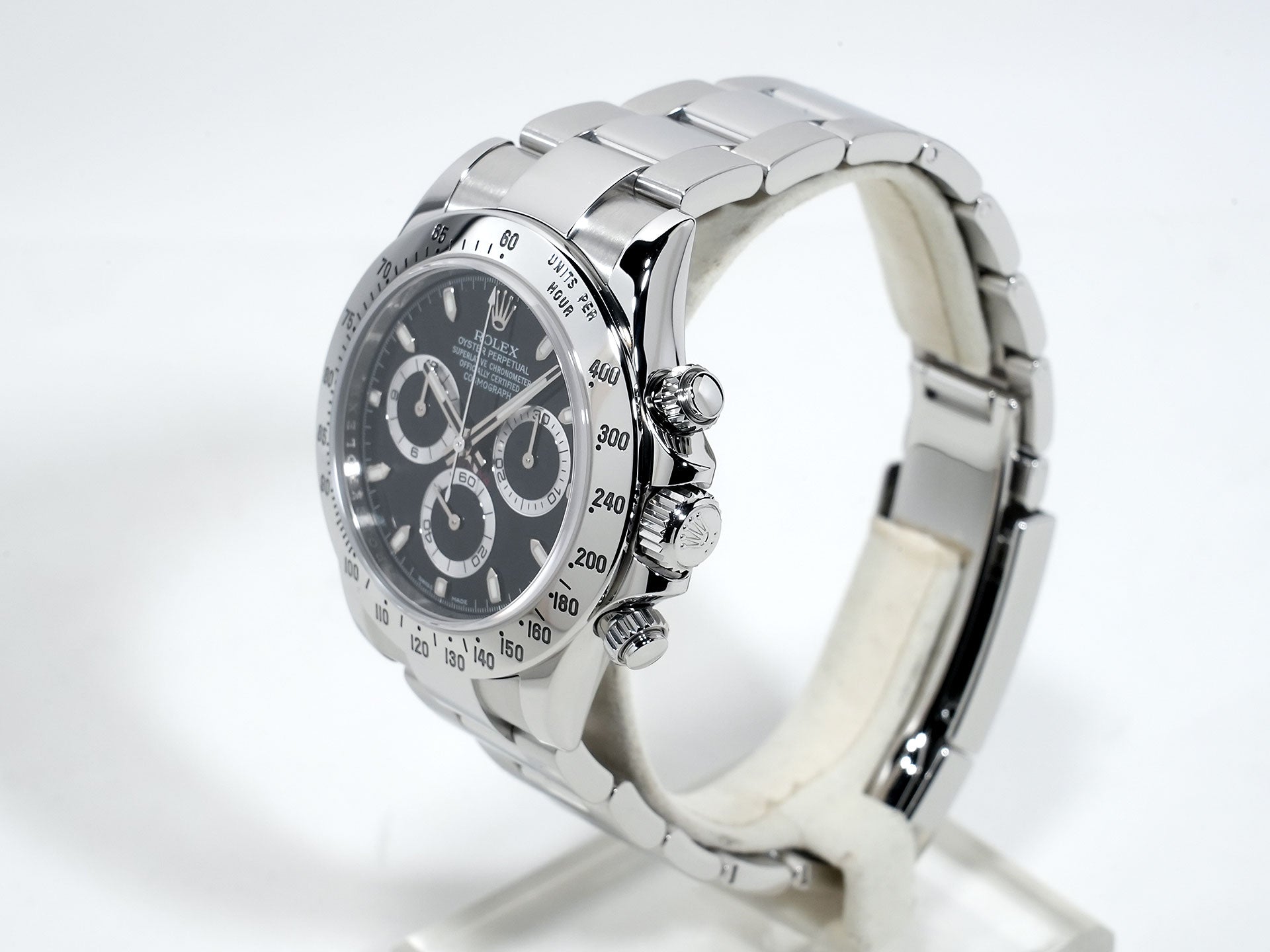 ロレックス デイトナ Ref.116520 ステンレススチール ブラック文字盤 美品 rk6j39n3