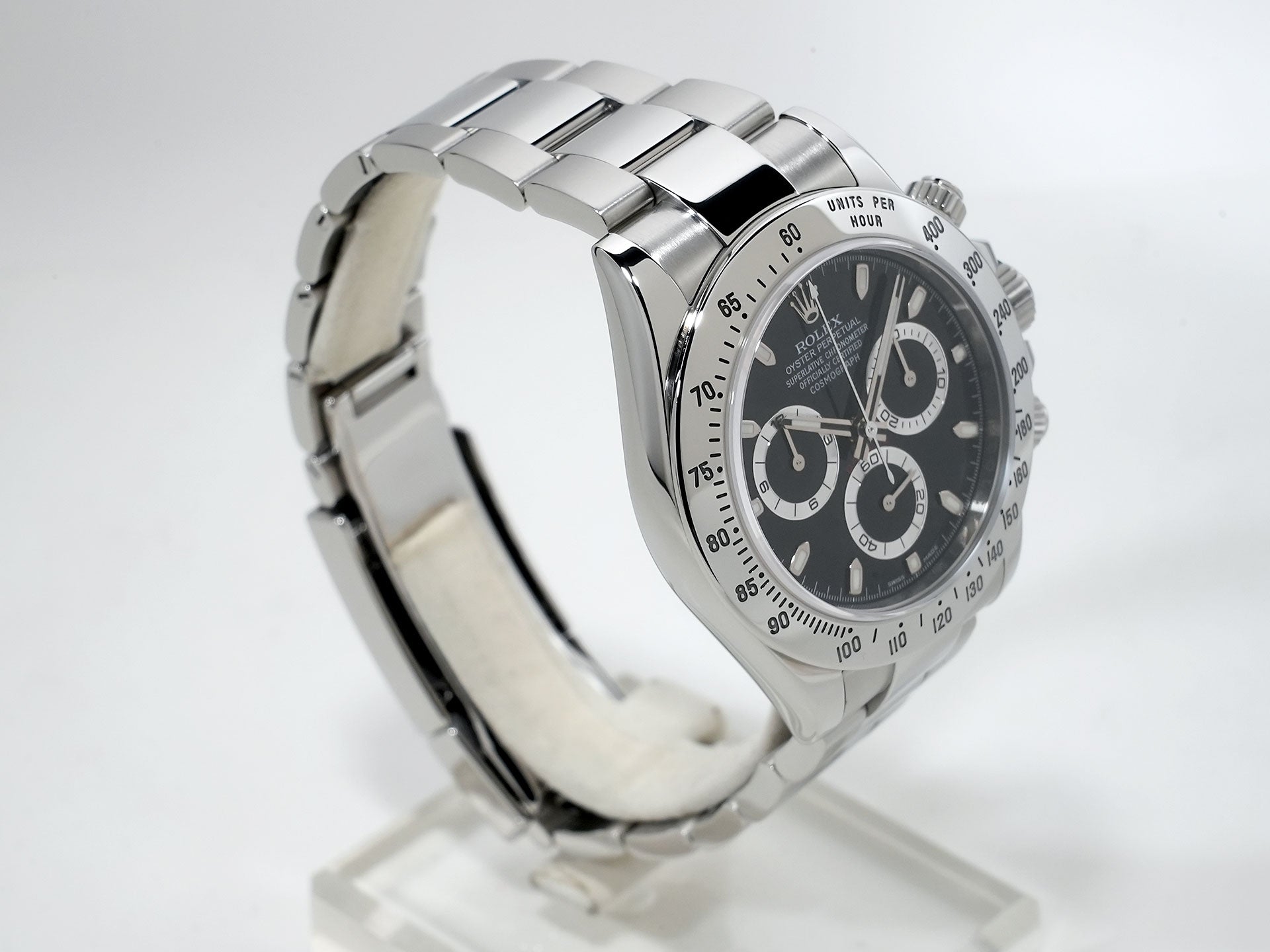 ロレックス デイトナ Ref.116520 ステンレススチール ブラック文字盤 美品 rk6j39n3