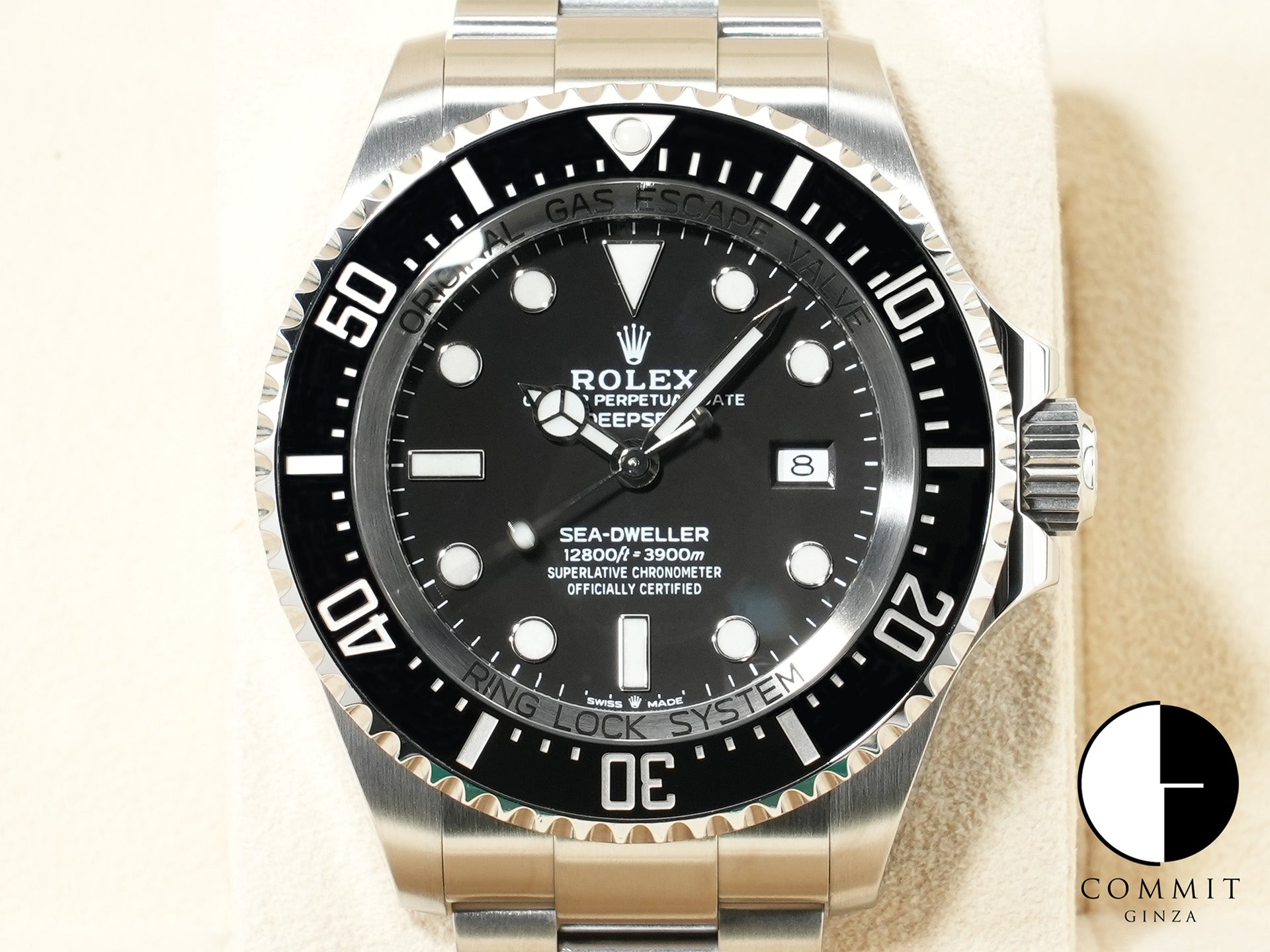 ロレックス シードゥエラー ディープシー Ref.126660 ステンレススチール ブラック文字盤 美品 mzyy4j8k