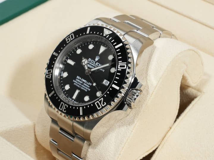 ロレックス シードゥエラー ディープシー Ref.126660 ステンレススチール ブラック文字盤 美品 mzyy4j8k