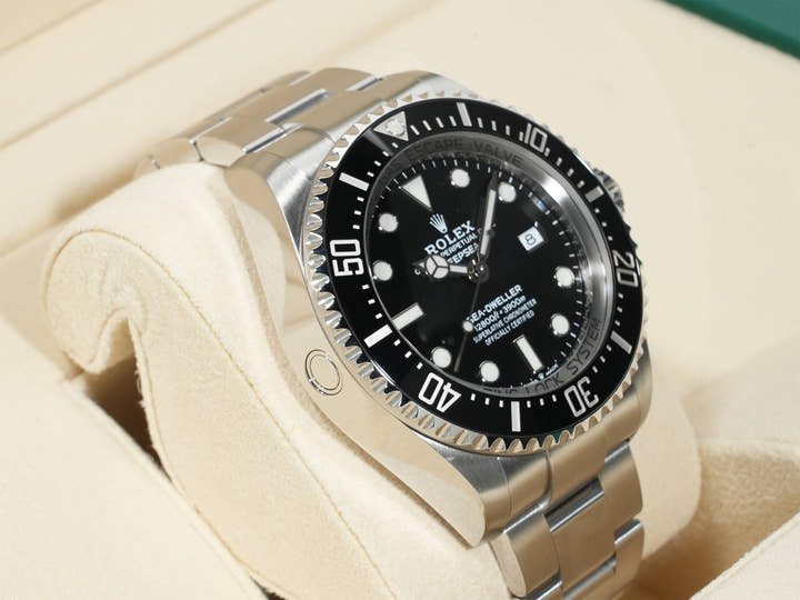 ロレックス シードゥエラー ディープシー Ref.126660 ステンレススチール ブラック文字盤 美品 mzyy4j8k