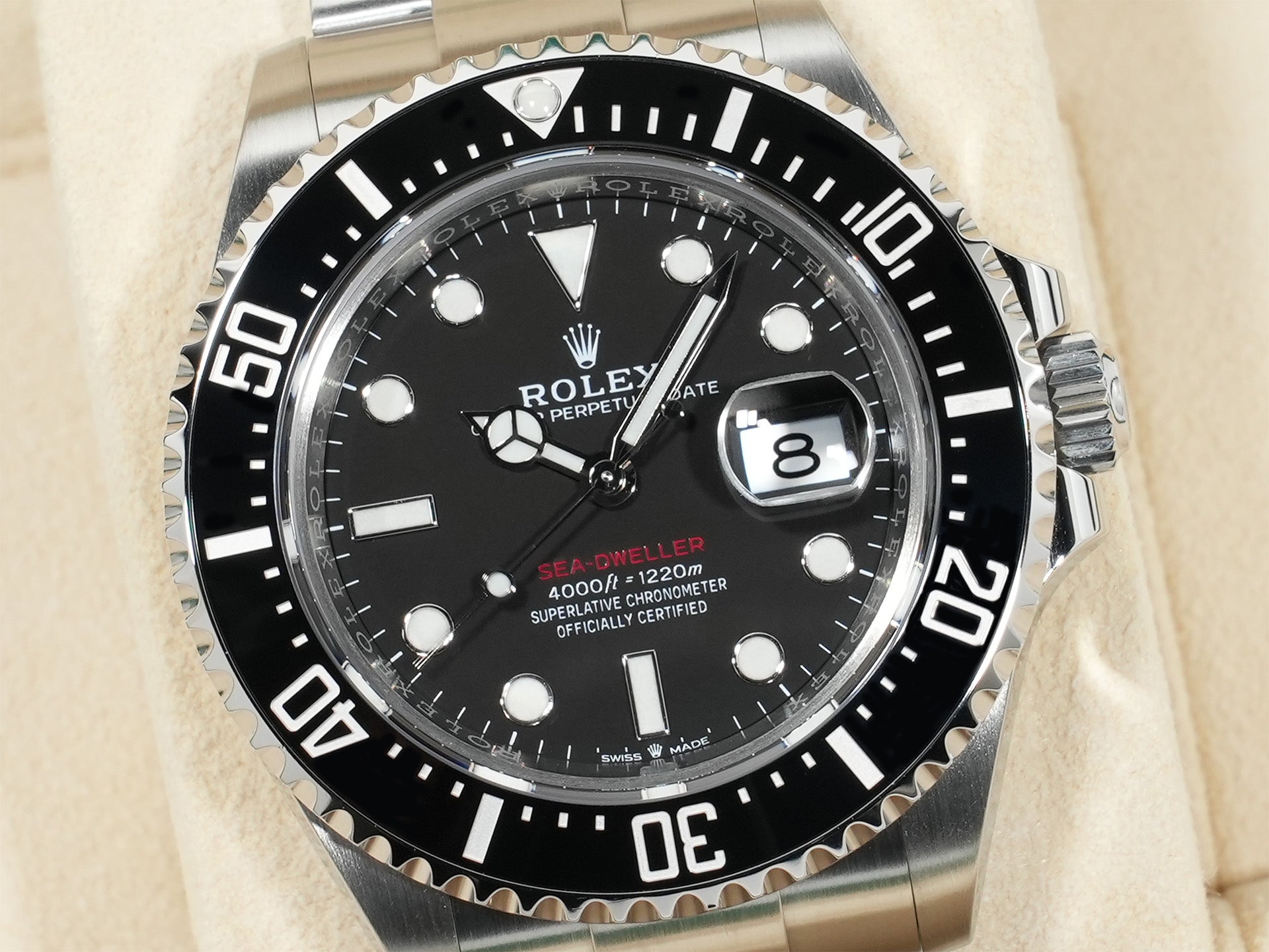 ロレックス シードゥエラー Ref.126600 ステンレススチール ブラック文字盤 美品 eyhwipxw