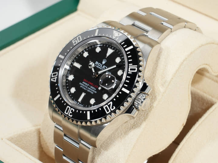 ロレックス シードゥエラー Ref.126600 ステンレススチール ブラック文字盤 美品 eyhwipxw