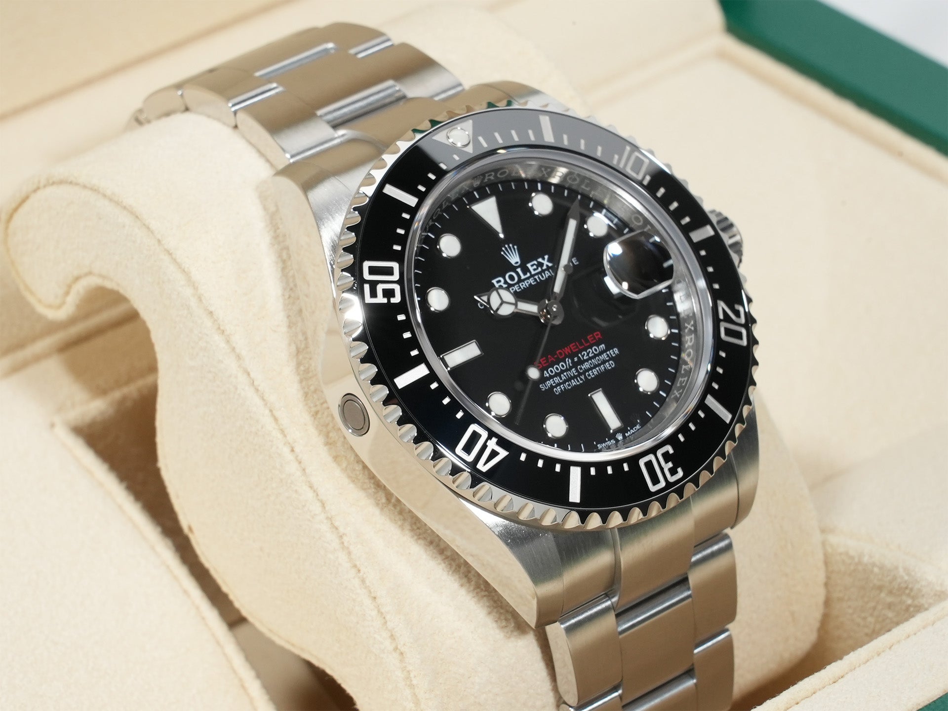 ロレックス シードゥエラー Ref.126600 ステンレススチール ブラック文字盤 美品 eyhwipxw