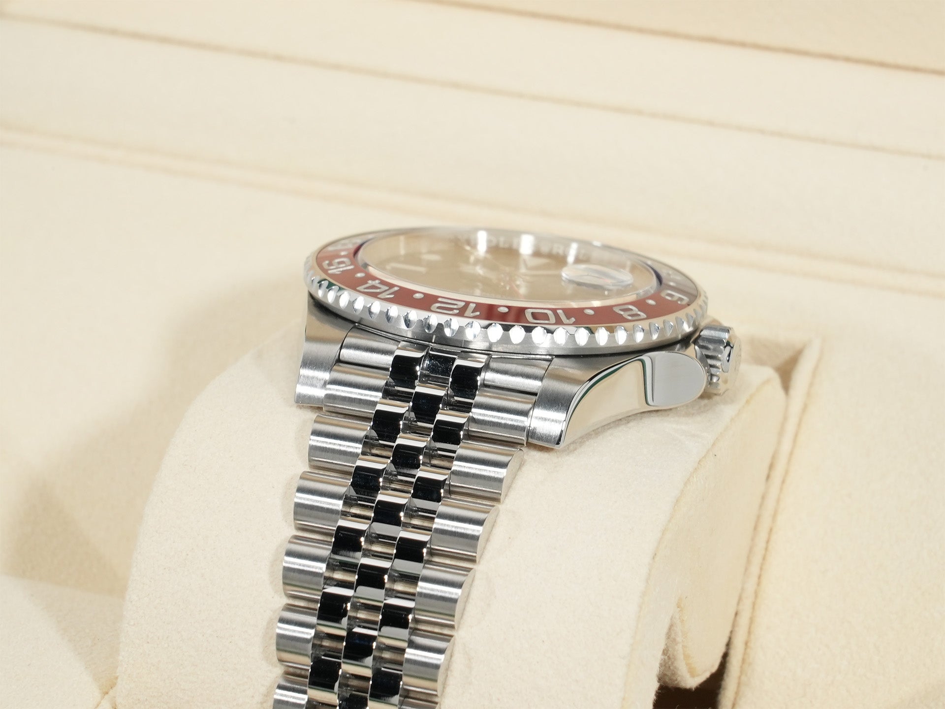 ロレックス GMTマスターII Ref.126710BLRO ステンレススチール ブラック文字盤 ジュビリーブレスレット 美中古 mctdg3mb