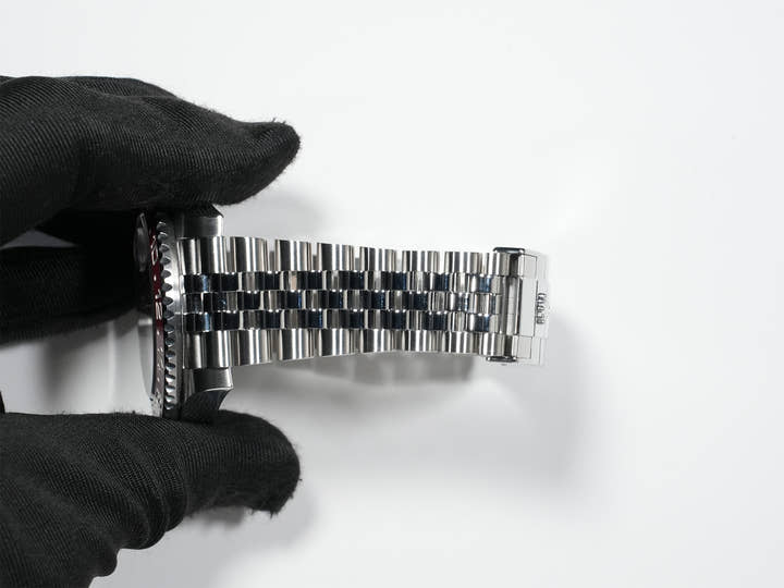 ロレックス GMTマスターII Ref.126710BLRO ステンレススチール ブラック文字盤 ジュビリーブレスレット 美中古 mctdg3mb