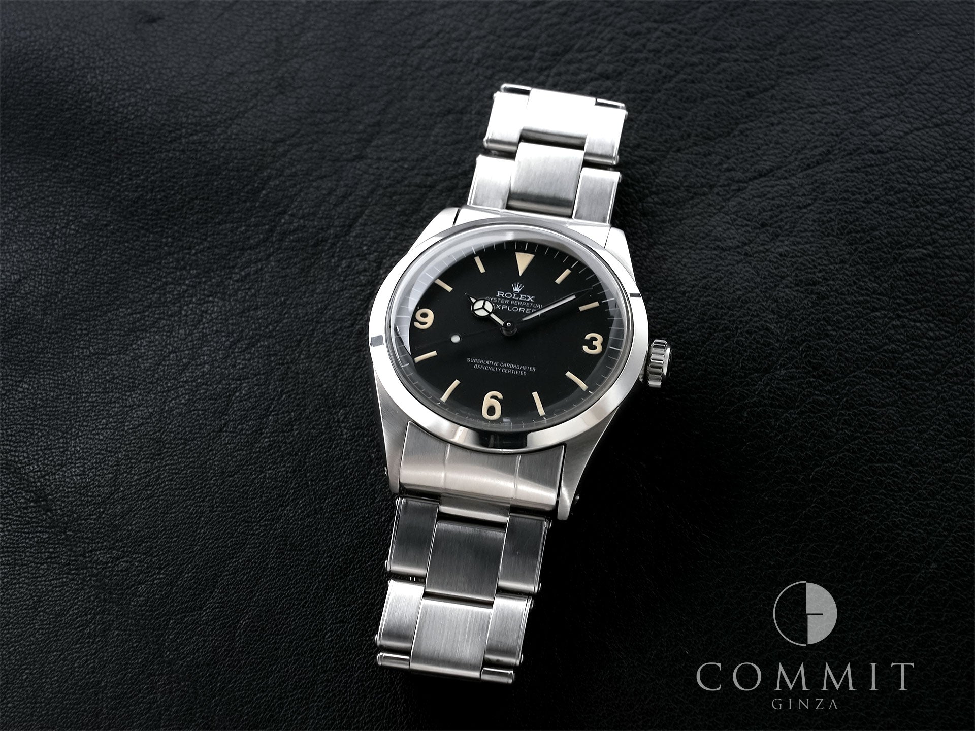 ロレックス エクスプローラーI Ref.1016 ステンレススチール ブラック文字盤 中古 yrv6o3ns