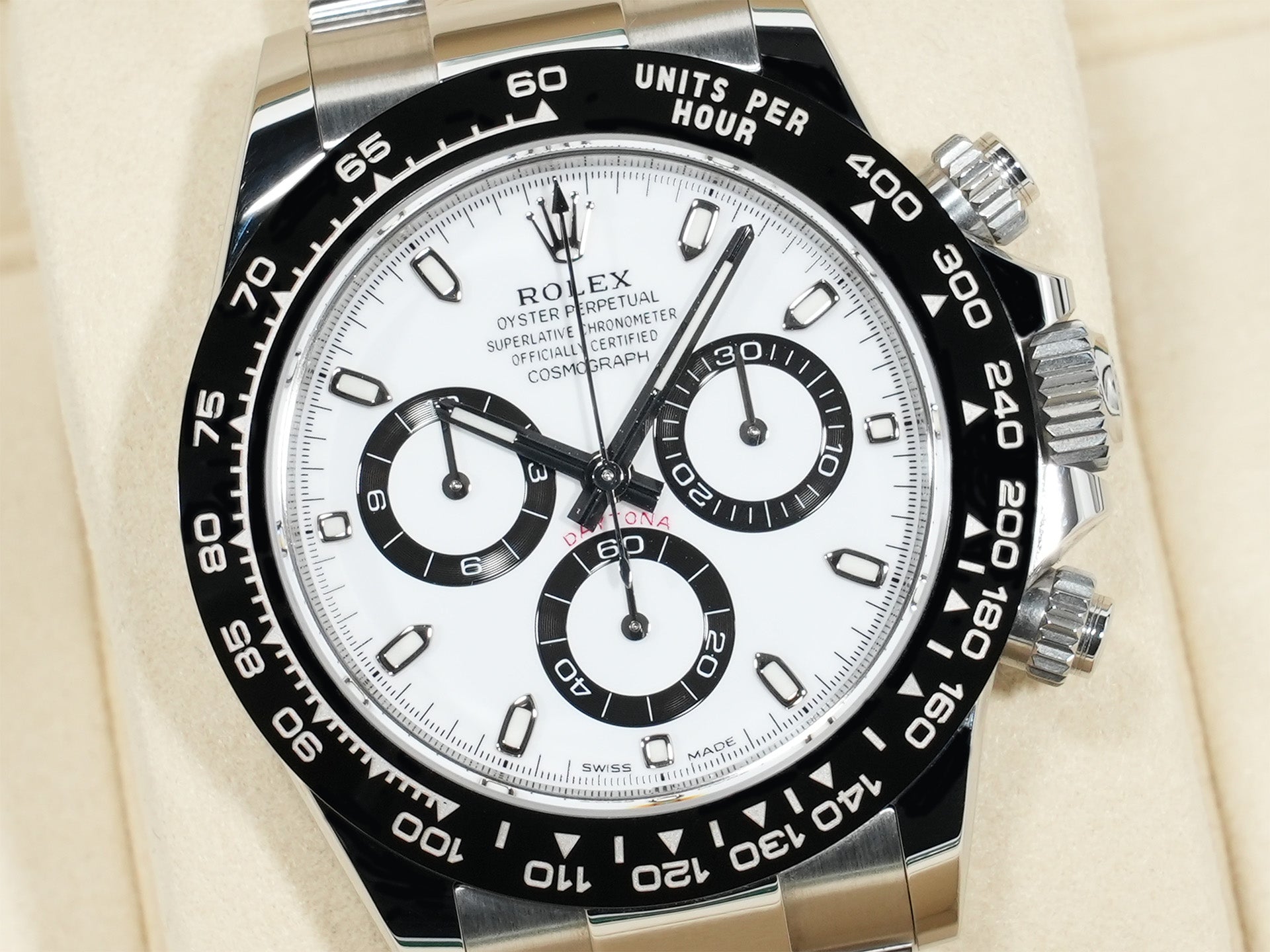 ロレックス デイトナ Ref.116500LN ステンレススチール ホワイト文字盤 中古 86tfuqa8