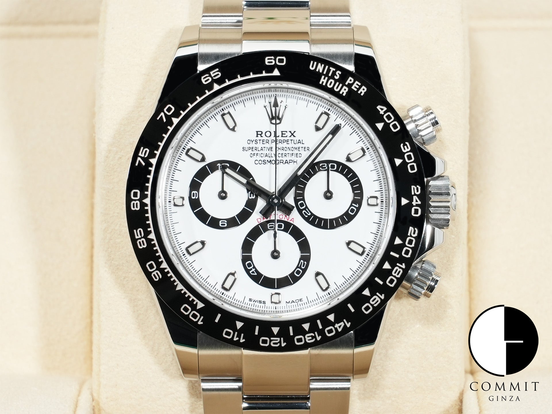 ロレックス デイトナ Ref.116500LN ステンレススチール ホワイト文字盤 中古 4mr6uvhh