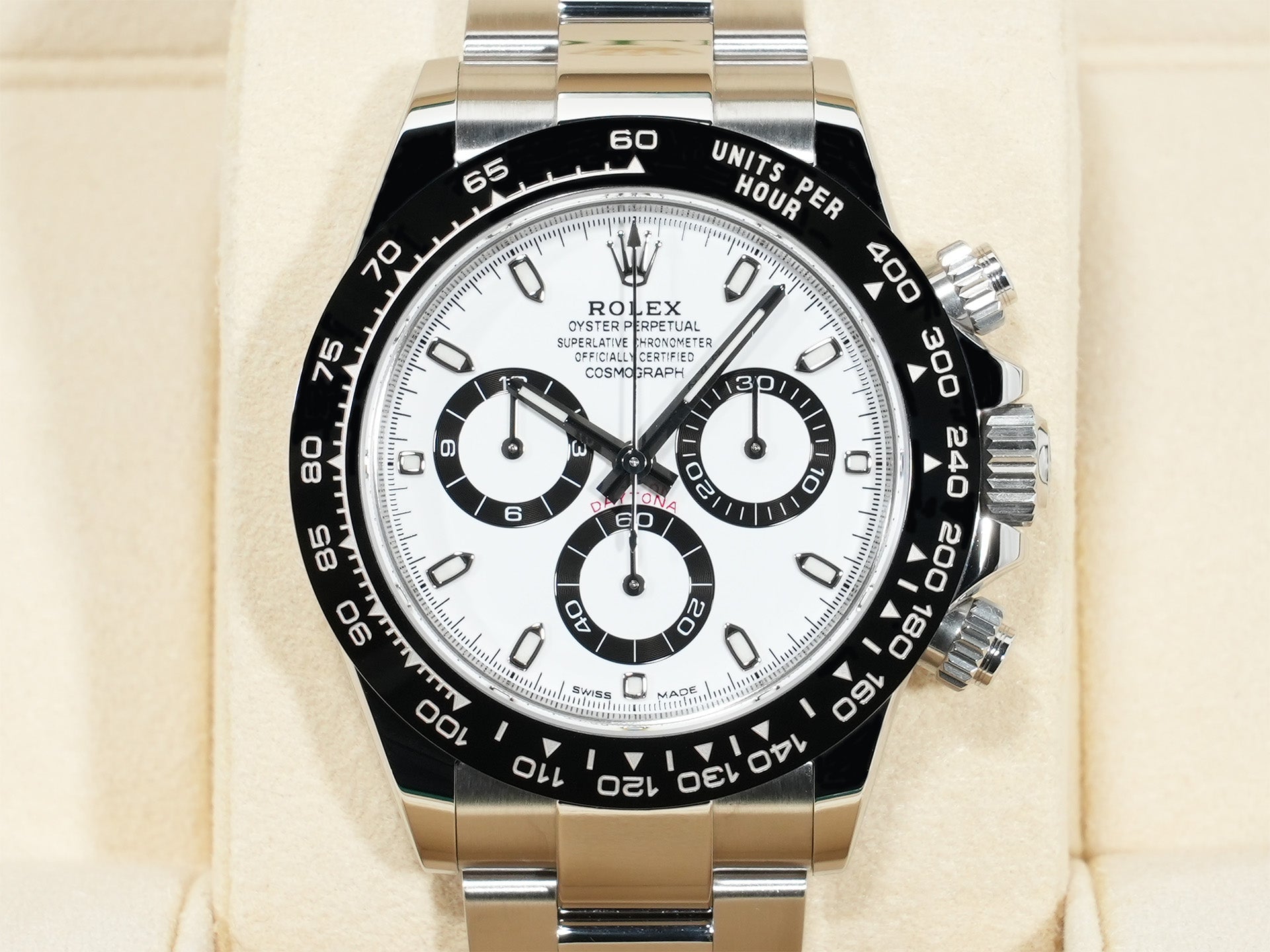 ロレックス デイトナ Ref.116500LN ステンレススチール ホワイト文字盤 中古 4mr6uvhh