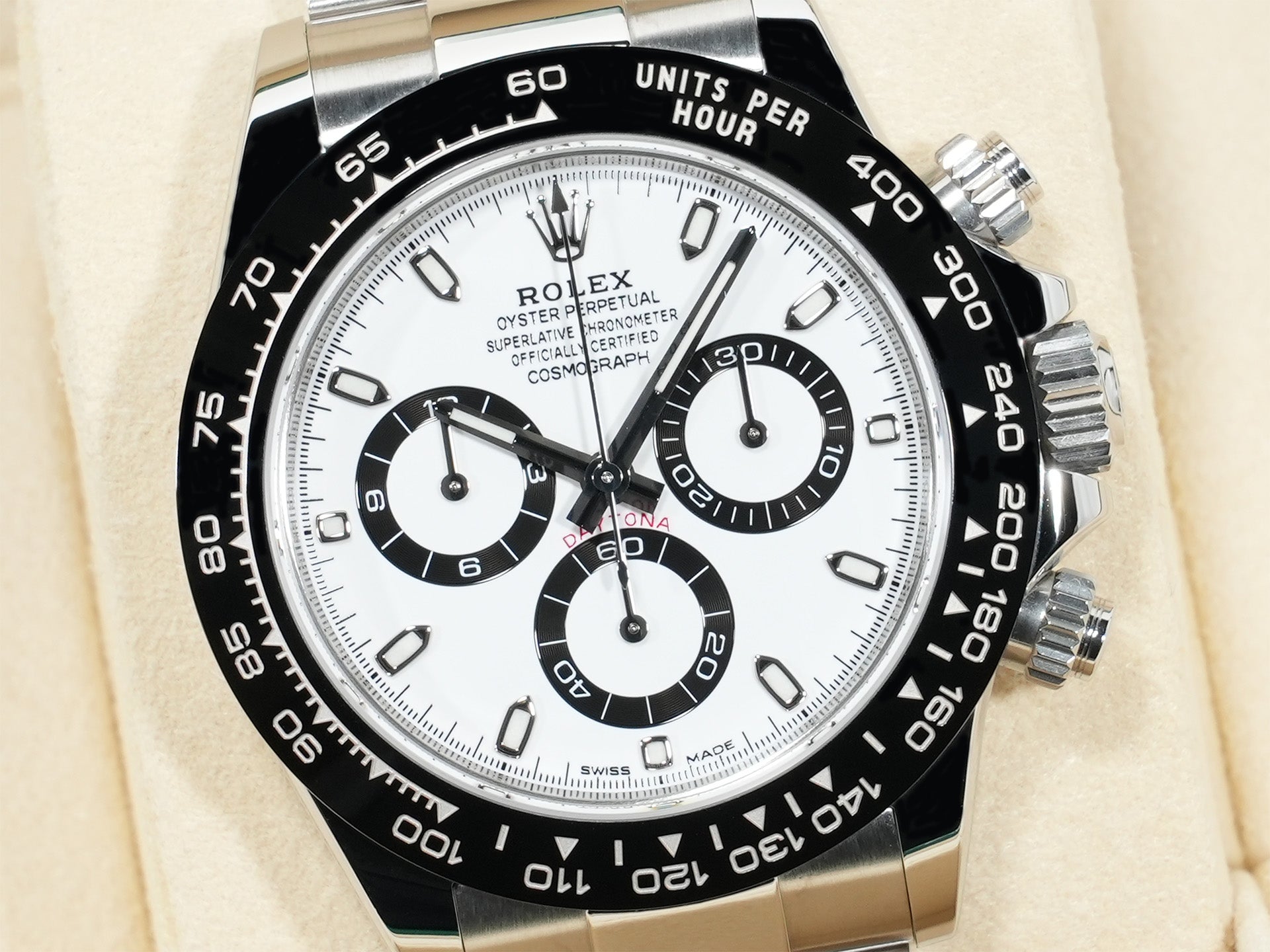 ロレックス デイトナ Ref.116500LN ステンレススチール ホワイト文字盤 中古 4mr6uvhh