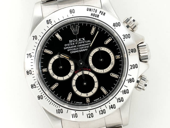 ロレックス デイトナ エルプリメロ Ref.16520 ステンレススチール ブラック文字盤 中古 dqjnn6mt