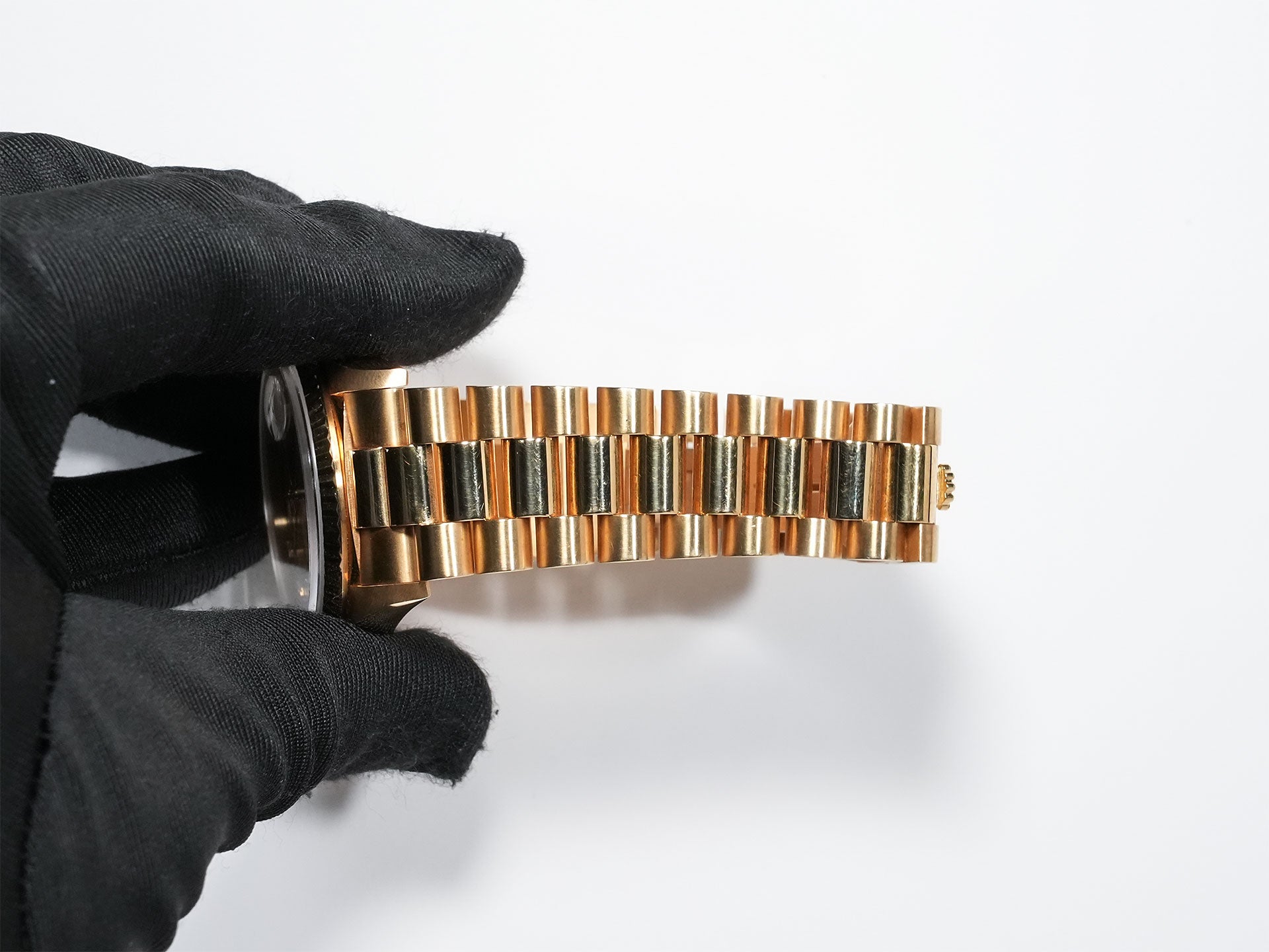 ロレックス デイデイト36 Ref.18238A イエローゴールド シャンパンx10Pダイヤ文字盤 中古 83t9gpuh