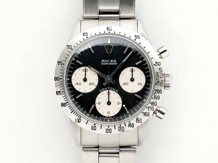 ロレックス デイトナ Ref.6239 ステンレススチール ブラック文字盤 中古 x8njmt9t