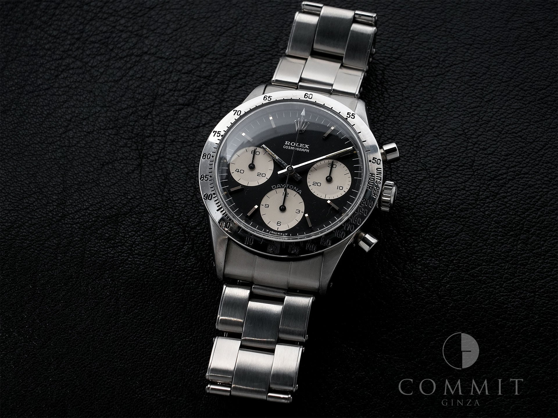 ロレックス デイトナ Ref.6239 ステンレススチール ブラック文字盤 中古 x8njmt9t