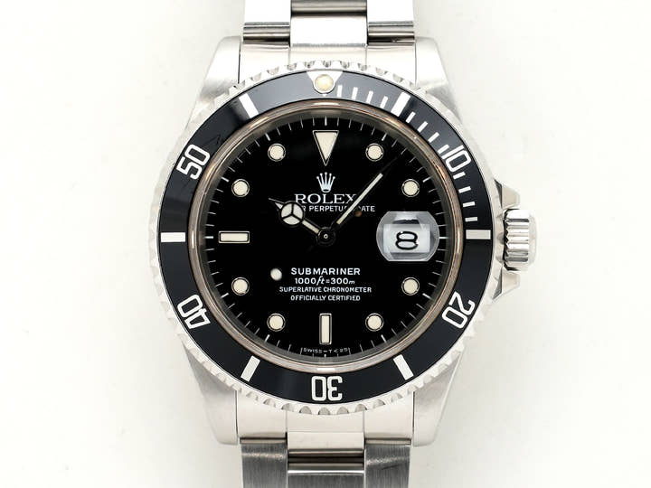 ロレックス サブマリーナー デイト Ref.16610 ステンレススチール ブラック文字盤 中古 7wzquxis