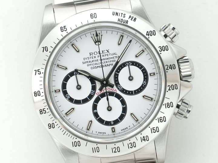 ロレックス デイトナ エルプリメロ Ref.16520 ステンレススチール ホワイト文字盤 中古 k6vri7k2