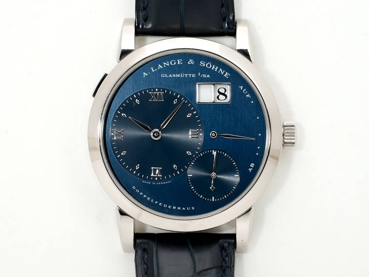 A.ランゲ＆ゾーネ ランゲ1 Ref.101.027 ホワイトゴールド ブルー文字盤 中古 z42ya6ry