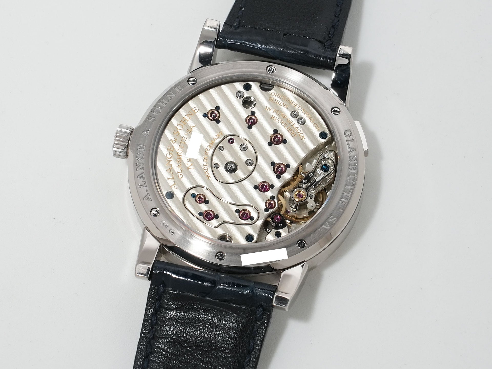 A.ランゲ＆ゾーネ ランゲ1 Ref.101.027 ホワイトゴールド ブルー文字盤 中古 z42ya6ry