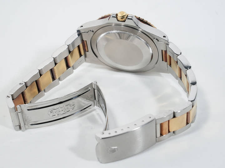 ロレックス GMTマスター Ref.1675/3 ステンレススチール/イエローゴールド ブラック文字盤 オイスターブレスレット 中古 3rf35fkh