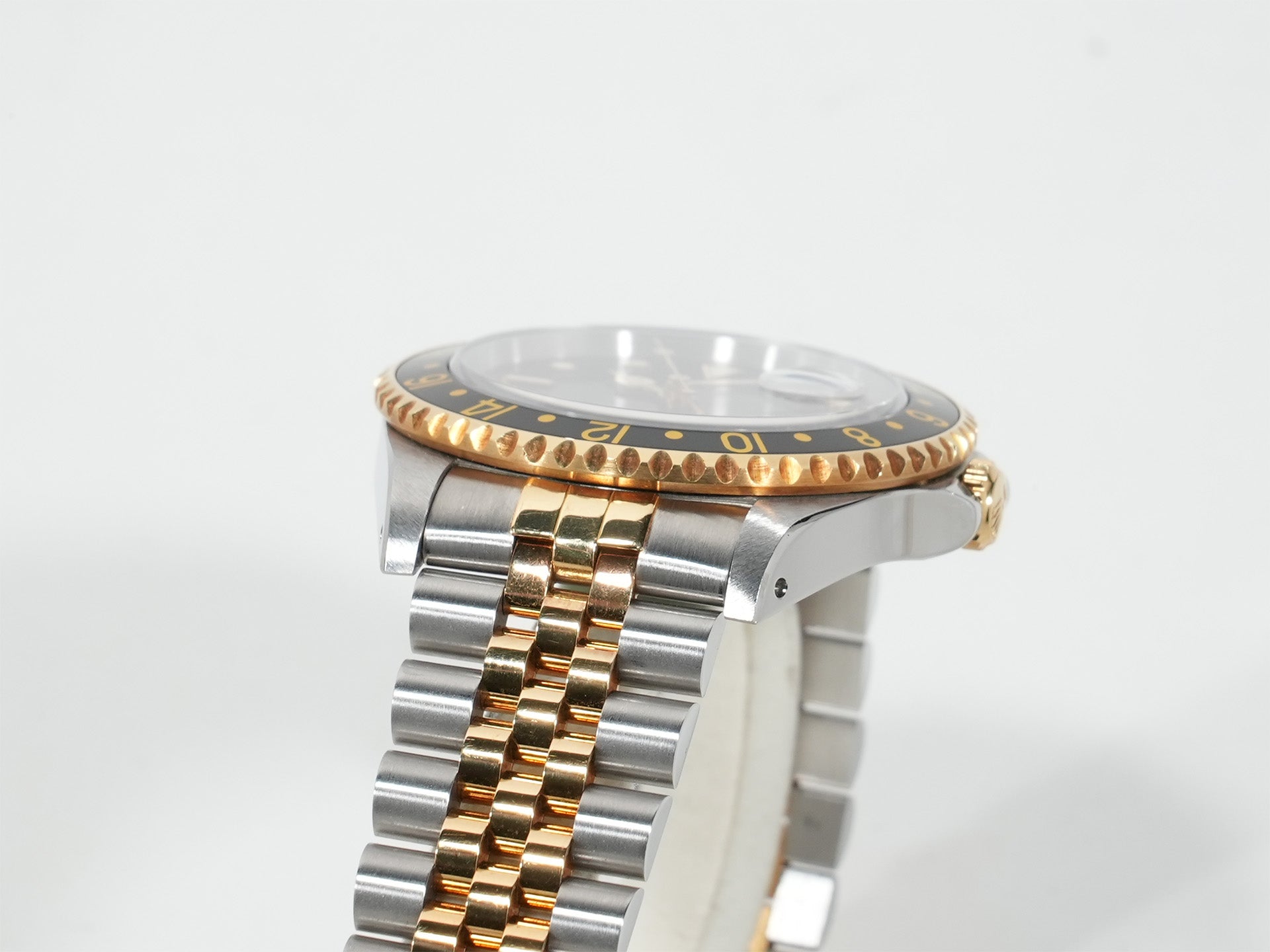 ロレックス GMTマスターII TIFFANY&CO. Ref.16713 ステンレススチール/イエローゴールド ブラック文字盤 美中古 vjff9ry7