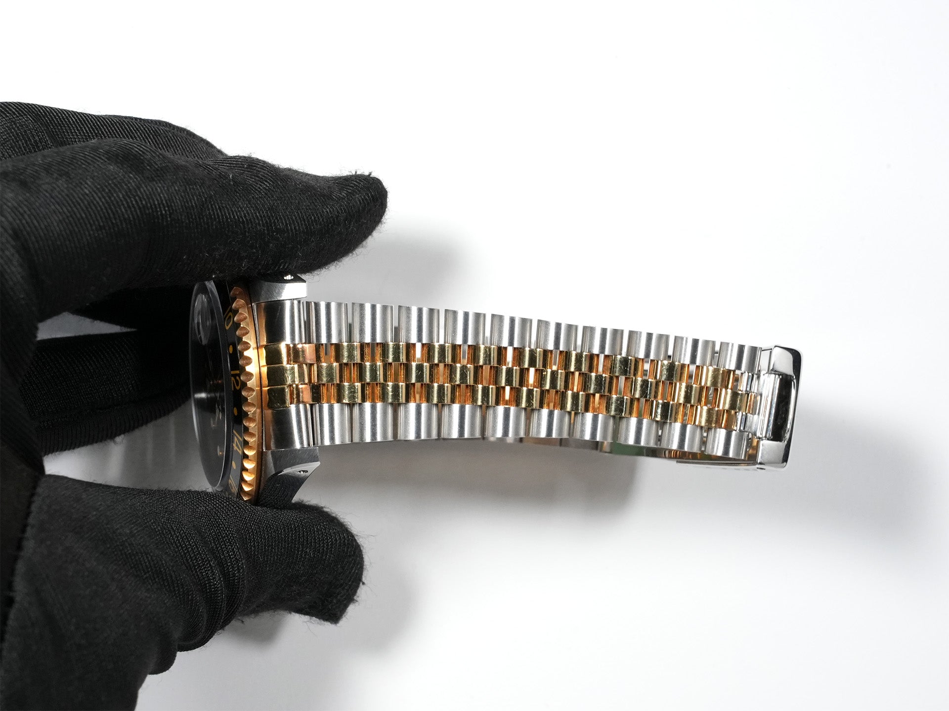 ロレックス GMTマスターII TIFFANY&CO. Ref.16713 ステンレススチール/イエローゴールド ブラック文字盤 美中古 vjff9ry7