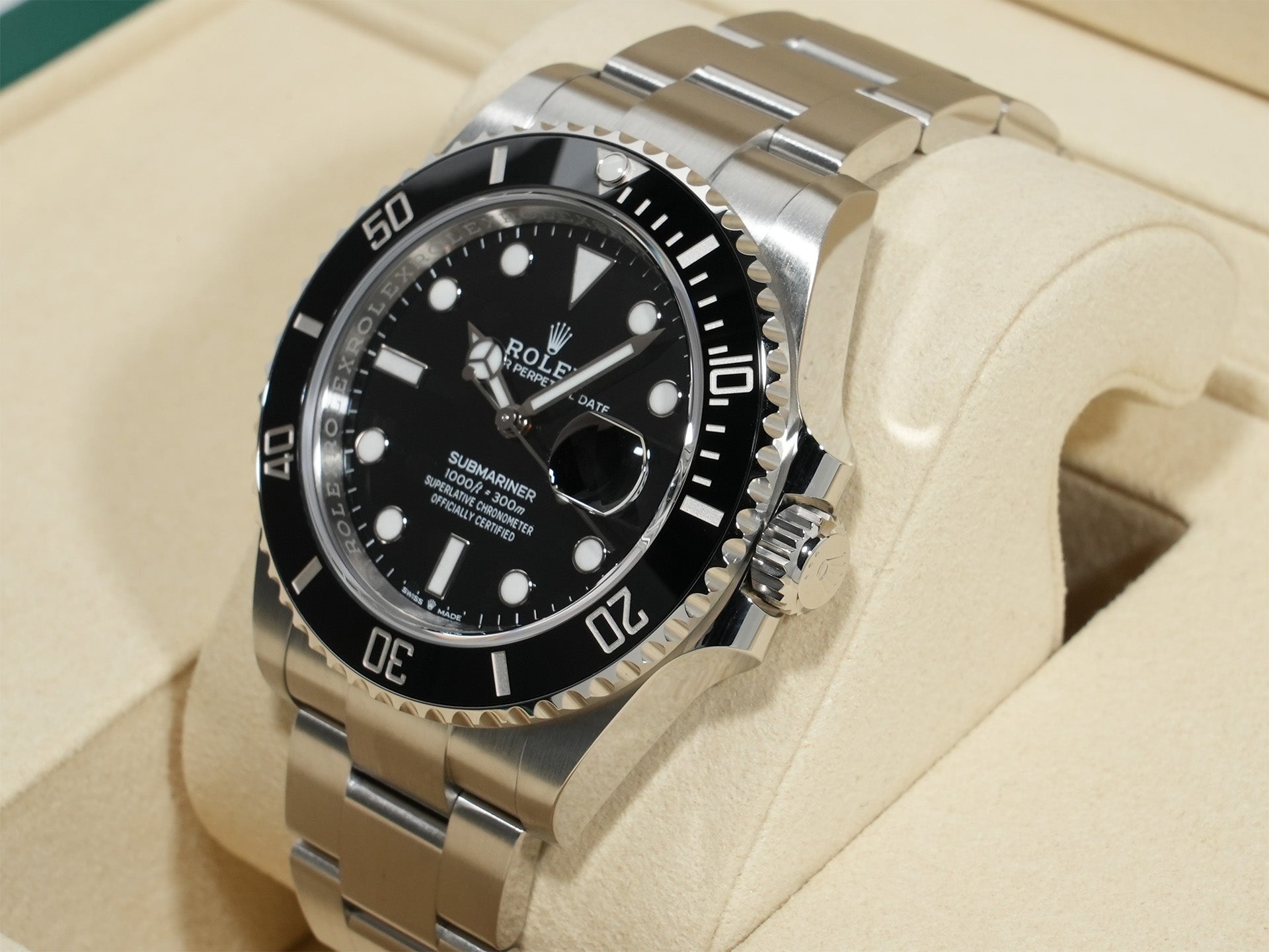Rolex Submariner Date Ref. 126610LN Stainless Steel Black Dial Unused vjb4xgh3