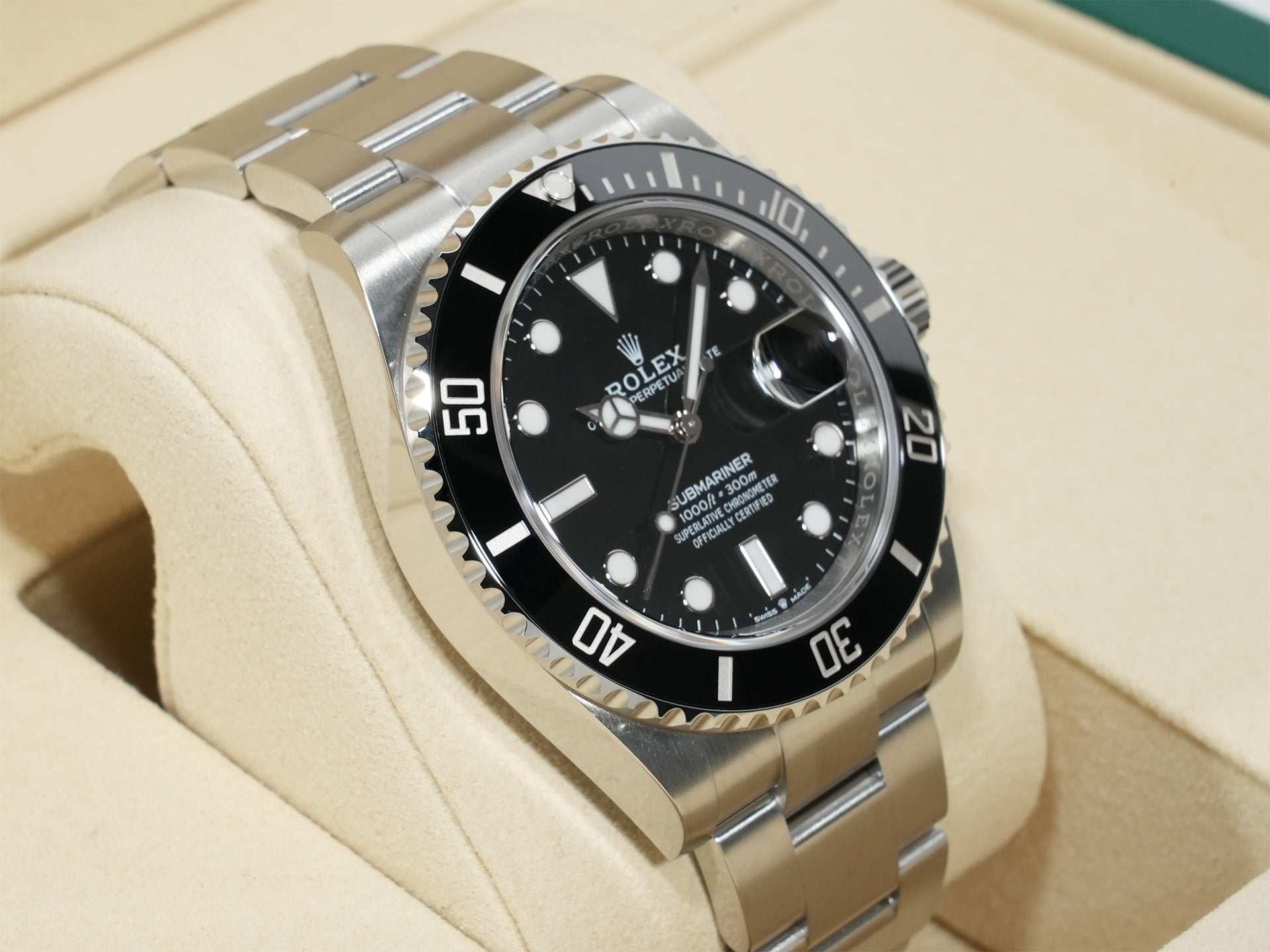 Rolex Submariner Date Ref. 126610LN Stainless Steel Black Dial Unused vjb4xgh3