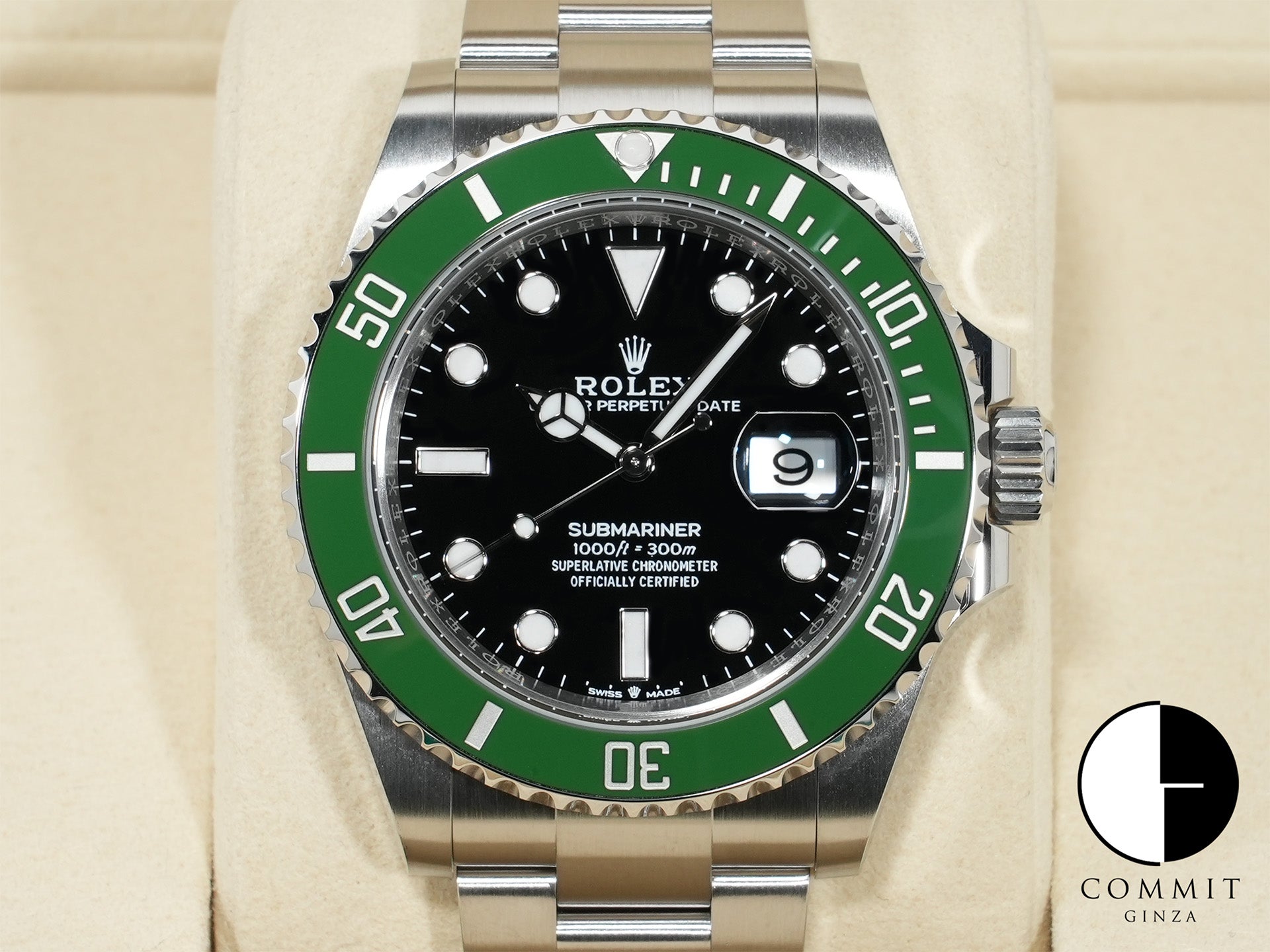 Rolex Submariner Date Ref. 126610LV Stainless Steel Black Dial Unused pgws3s6g