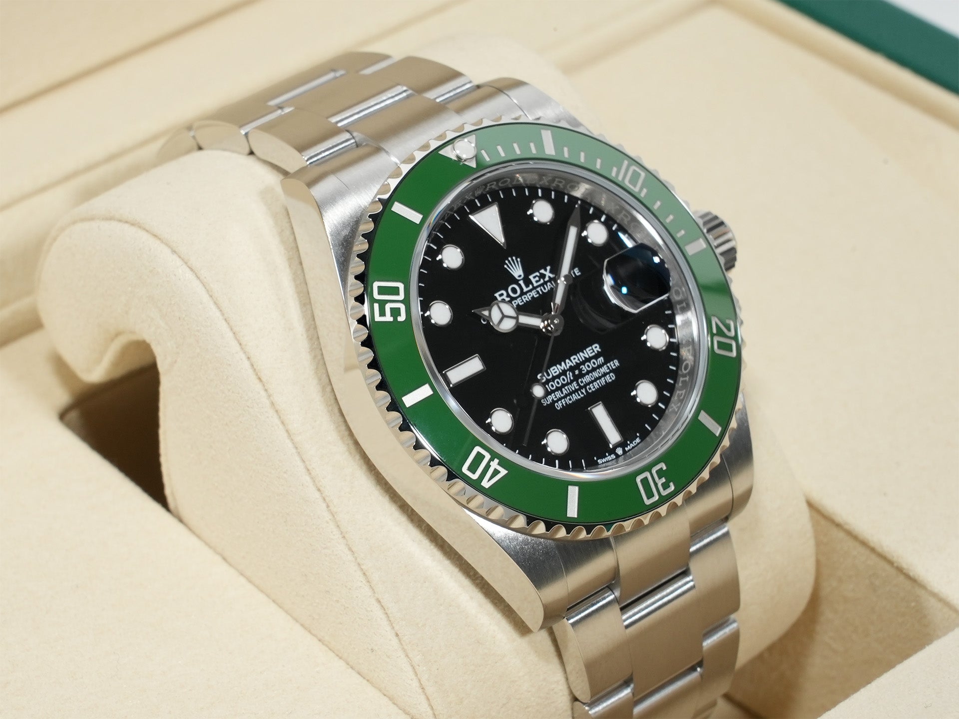 Rolex Submariner Date Ref. 126610LV Stainless Steel Black Dial Unused pgws3s6g