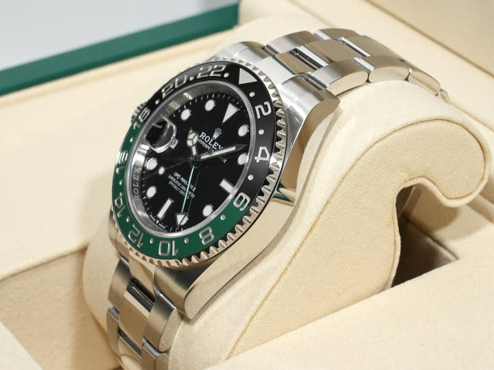 Rolex GMT-Master II Ref. 126720VTNR Stainless Steel Black Dial Oyster Bracelet Unused ca3b5i4h