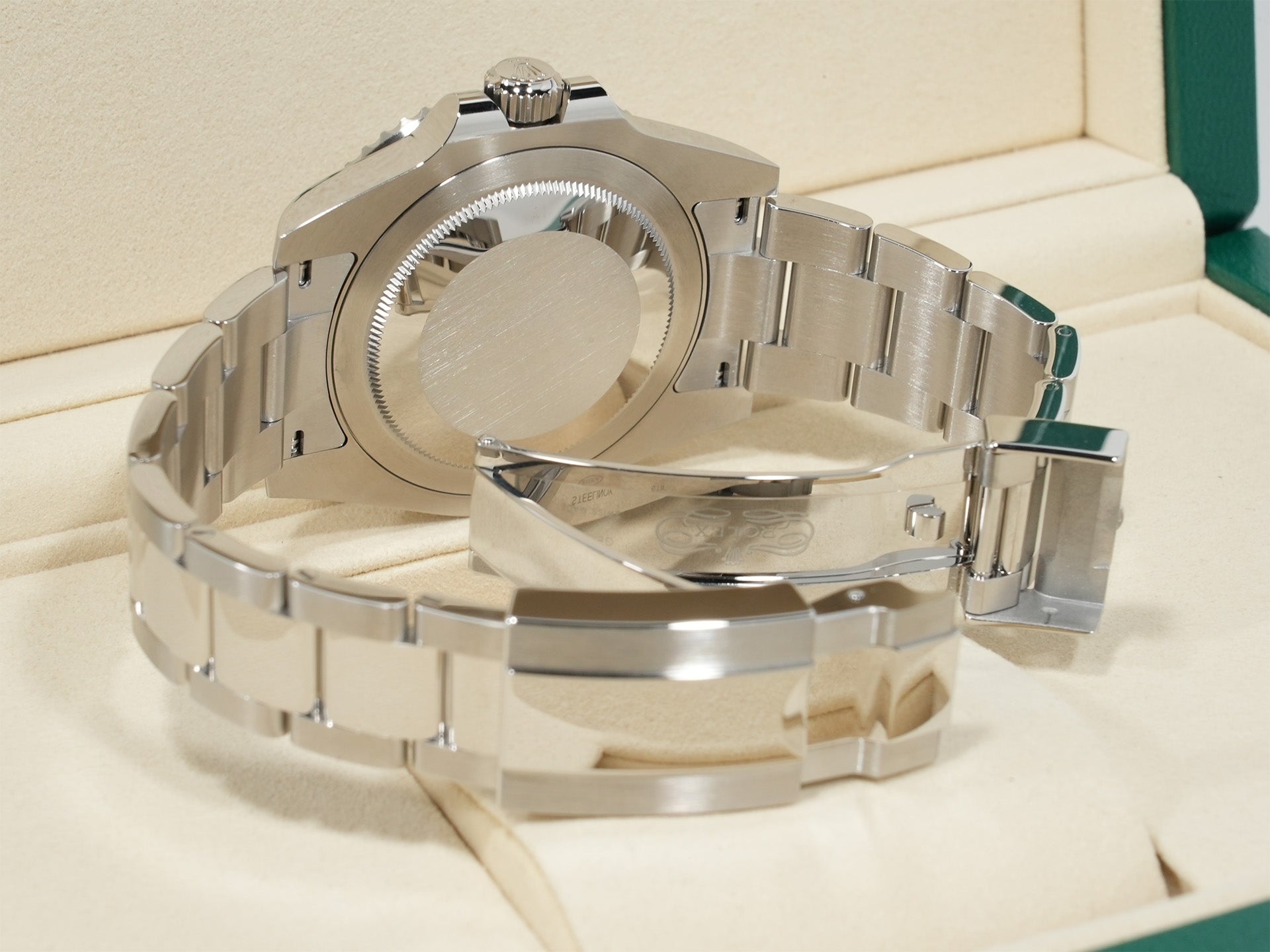 Rolex GMT-Master II Ref. 126720VTNR Stainless Steel Black Dial Oyster Bracelet Unused ca3b5i4h