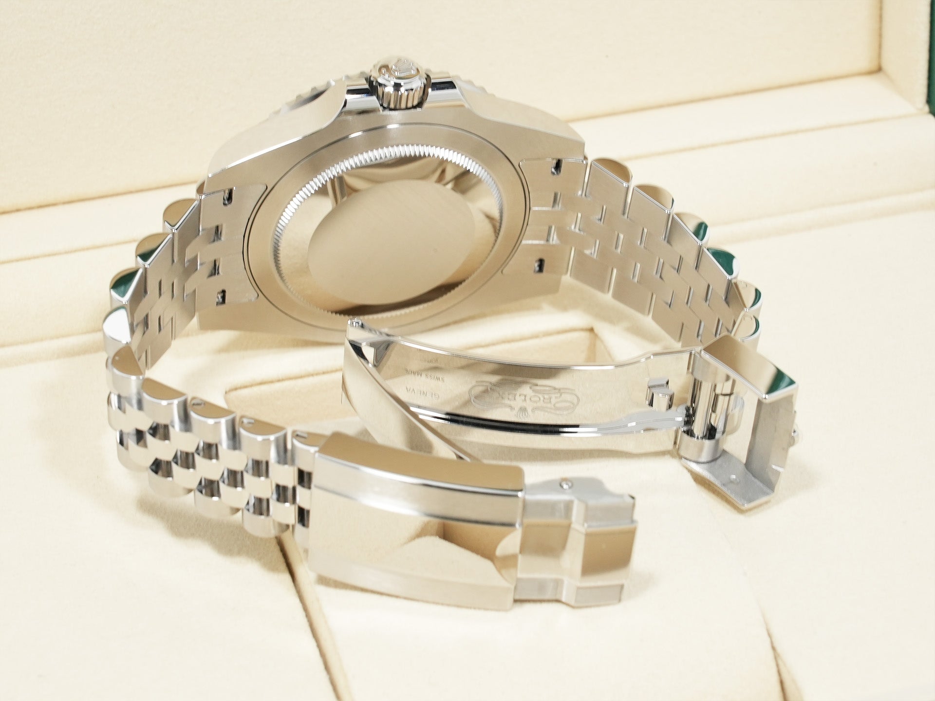 Rolex GMT-Master II Ref. 126720VTNR Stainless Steel Black Dial Jubilee Bracelet Unused bd4ayqx9