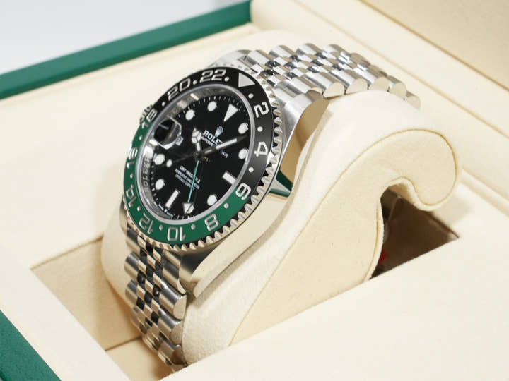 Rolex GMT-Master II Ref. 126720VTNR Stainless Steel with Black Dial and Jubilee Bracelet (Unused) n7o4rehw