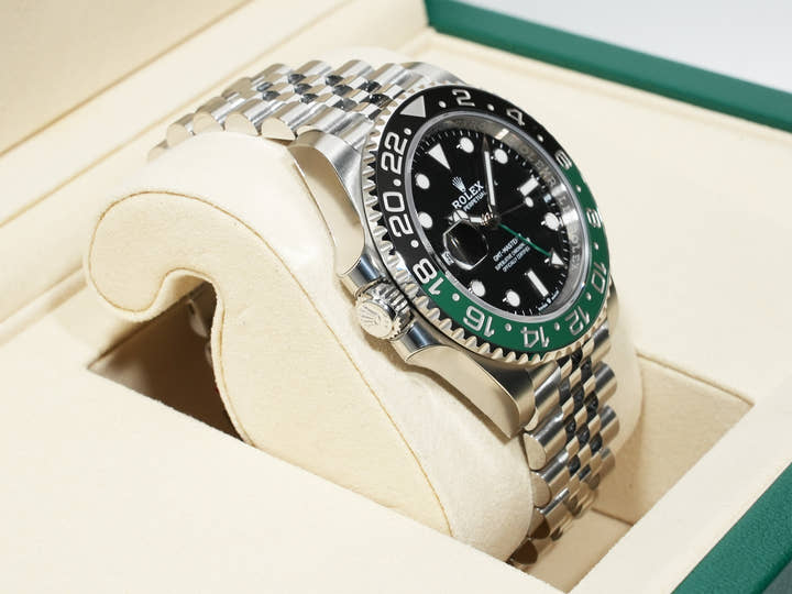 Rolex GMT-Master II Ref. 126720VTNR Stainless Steel with Black Dial and Jubilee Bracelet (Unused) n7o4rehw