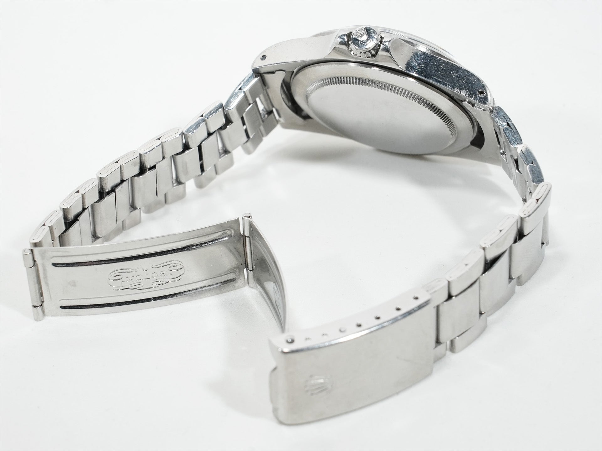 ロレックス エクスプローラーII Ref.1655 ステンレススチール ブラック文字盤 オイスターブレスレット 中古 mdct9y62