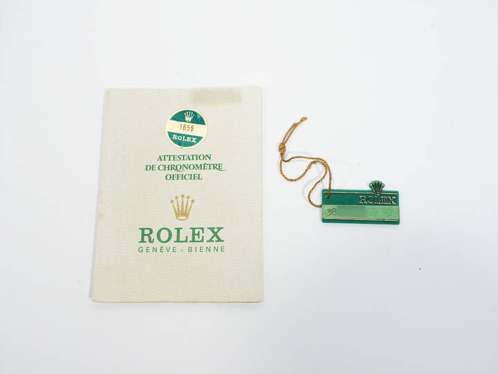 Pre-owned Rolex Explorer II Ref. 1655 Stainless Steel Black Dial Oyster Bracelet mdct9y62