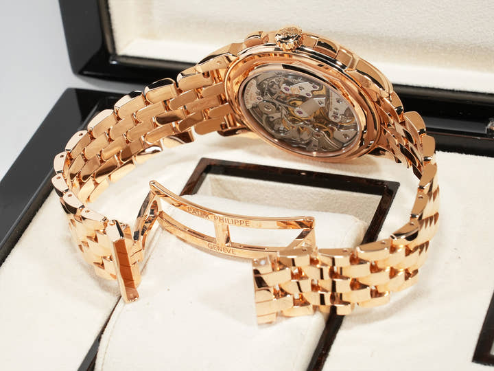 Patek Philippe Perpetual Calendar Chronograph Ref. 5270/1R-001 Rose Gold Ebony Black Soleil Dial Excellent Condition gpwqjeac