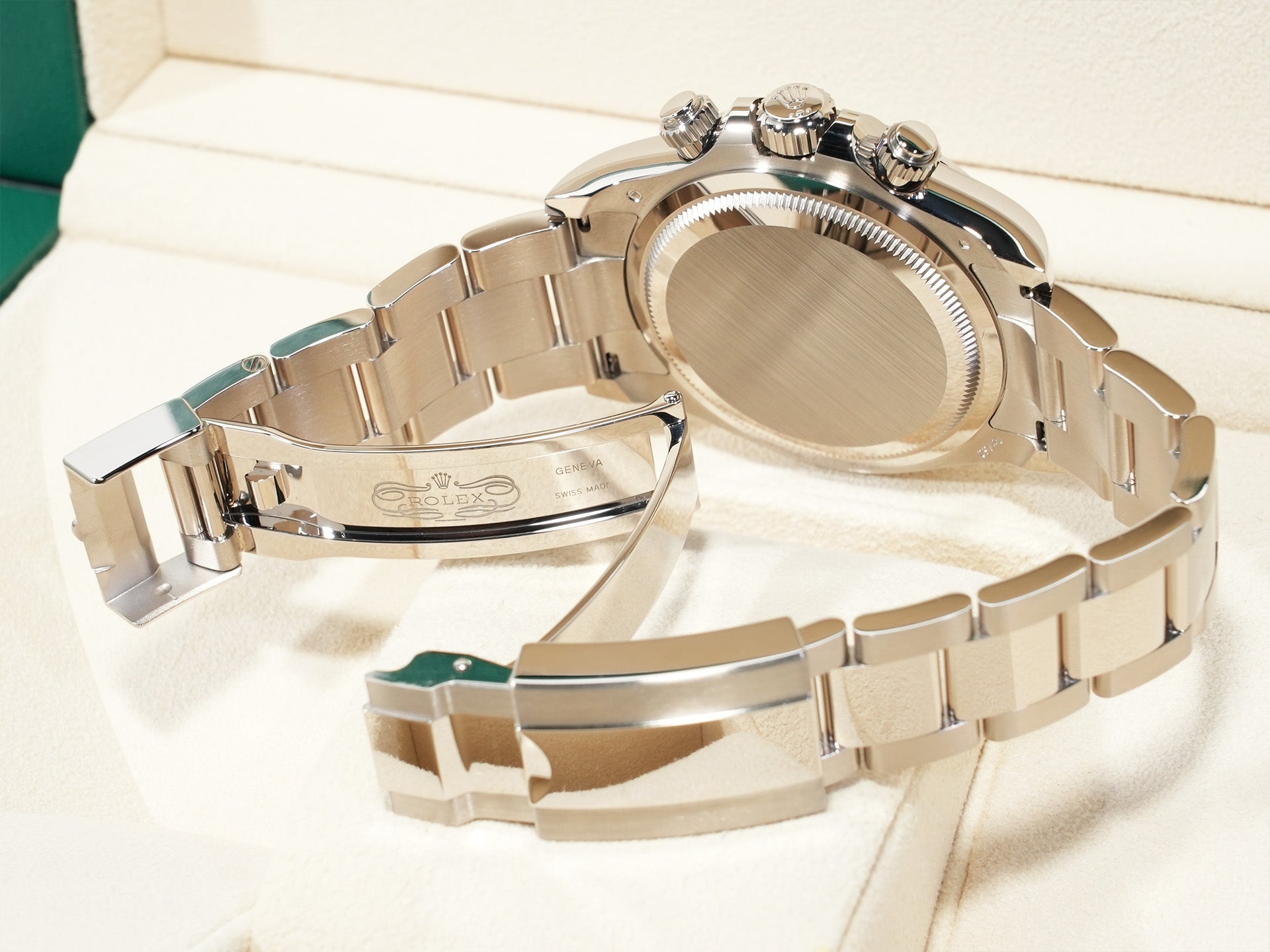 ロレックス デイトナ Ref.126509 ホワイトゴールド ブライトブラックxスチール文字盤 未使用 zs5f9ns3