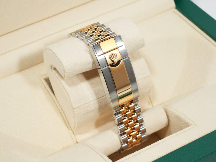 ロレックス GMTマスターII Ref.126713GRNR ステンレススチール/イエローゴールド ブラック文字盤 ジュビリーブレスレット 美品 rppwmkgk